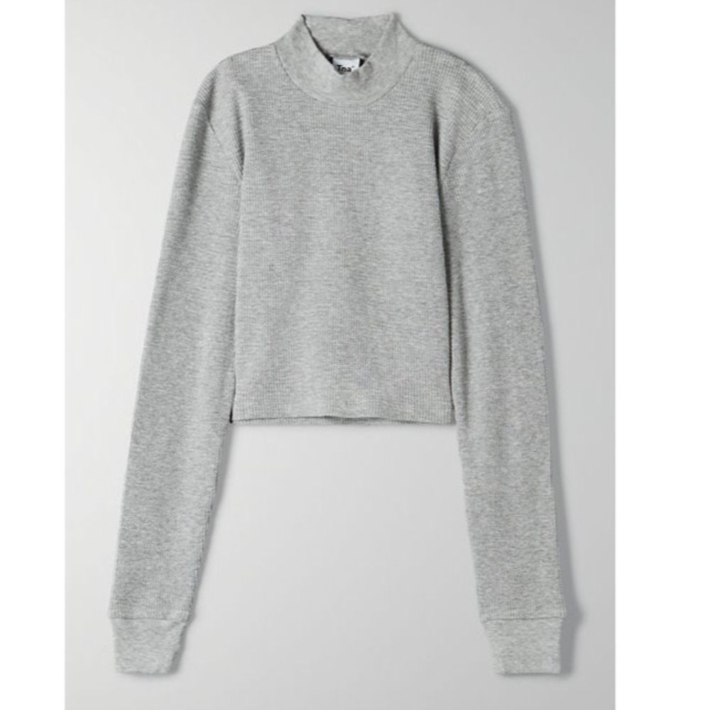 Tna thermal mock neck